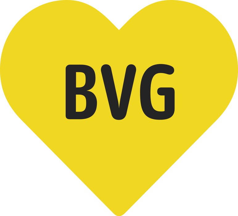 Das Logo der Berliner Verkehrsbetriebe (BVG)